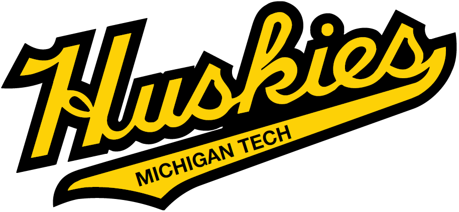 Michigan Tech Huskies 1993-Pres Wordmark Logo diy DTF decal sticker